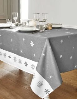 Blancheporte Nappe Imprimée Flocons