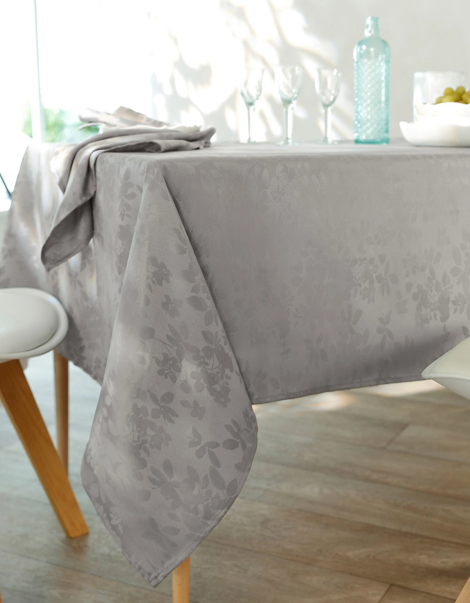 Nappe Damassée Feuillages Colombine® – Image 2