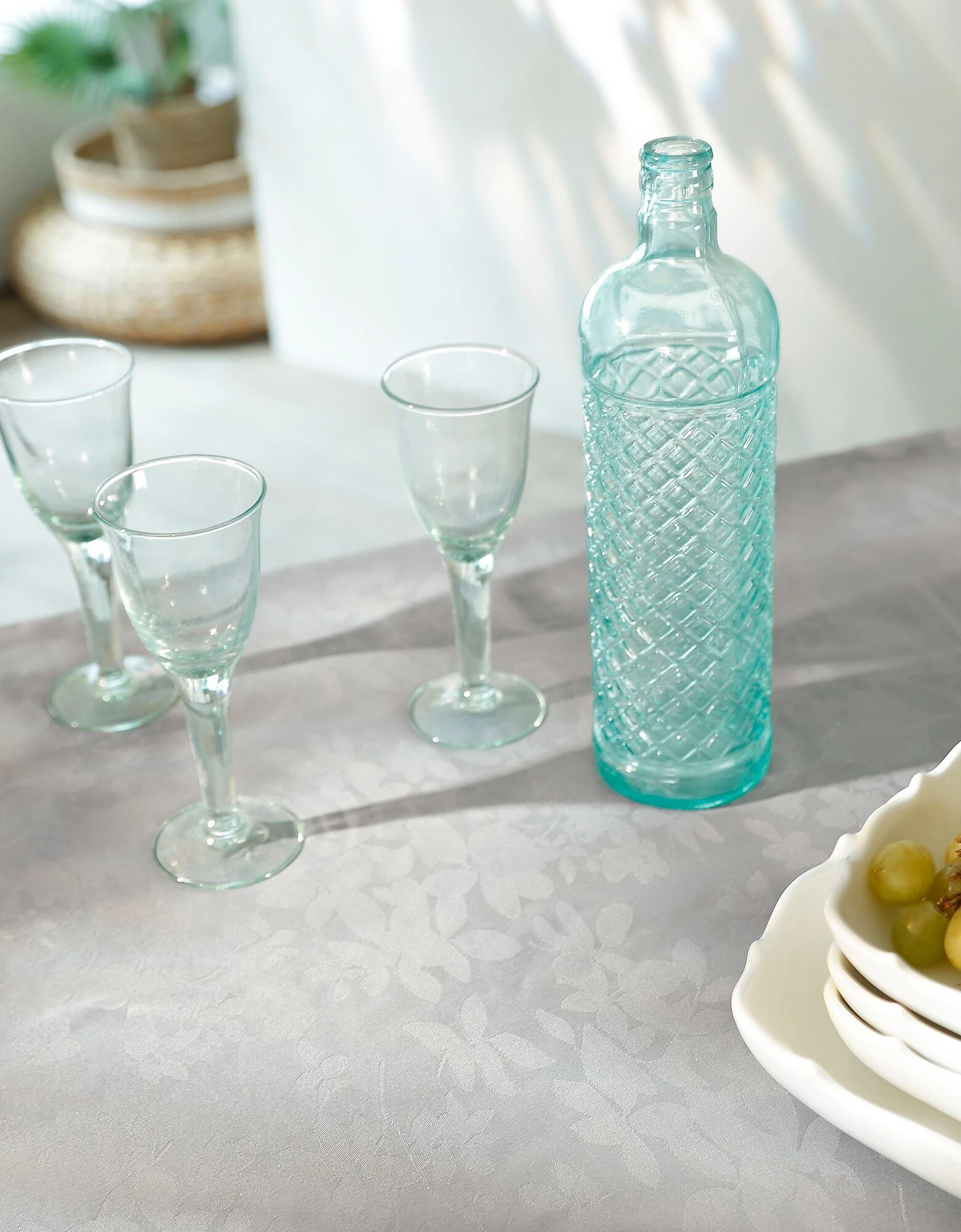 Nappe Damassée Feuillages Colombine® – Image 4