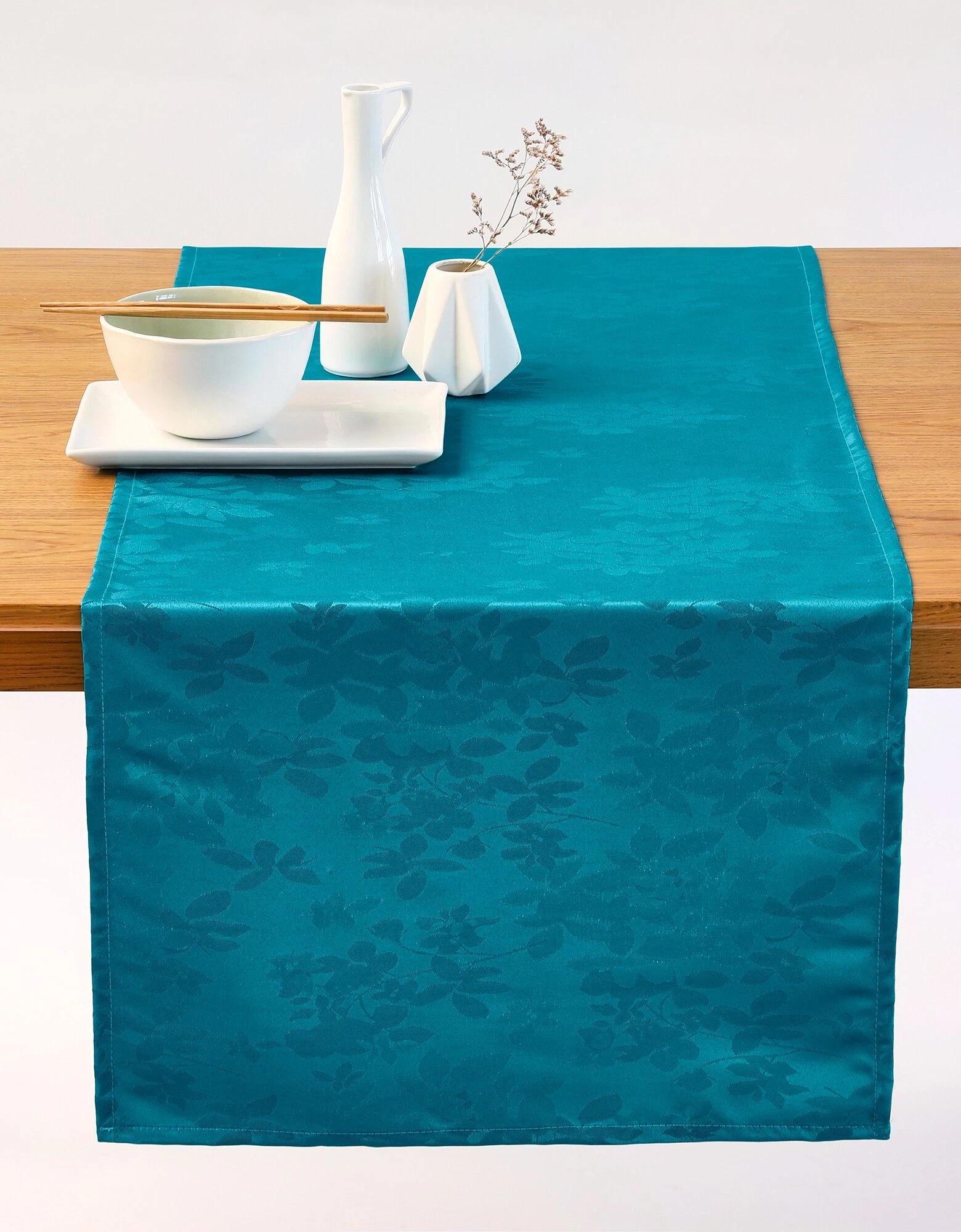 Nappe Damassée Feuillages Colombine® – Image 3