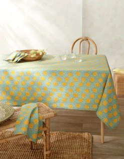 Blancheporte Nappe Coton Imprimé Palmettes