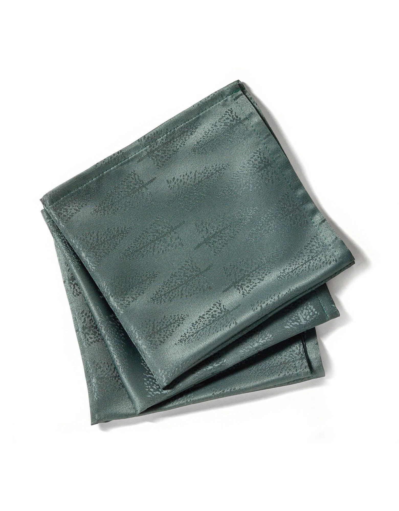 Blancheporte Nappe Damassée Motifs Sapins – Image 6