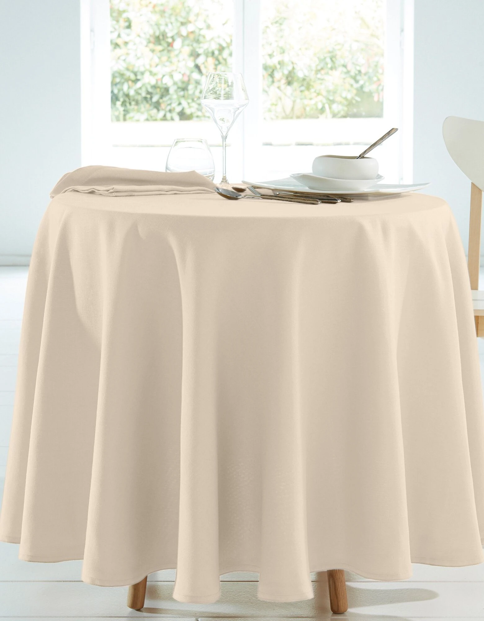 Blancheporte Nappe Aspect Lin