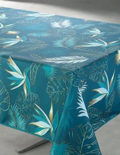 Blancheporte Nappe Vahinée Polyester Imprimé Feuillage
