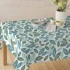Blancheporte Nappe Tissu Enduit Imprimé Feuillage