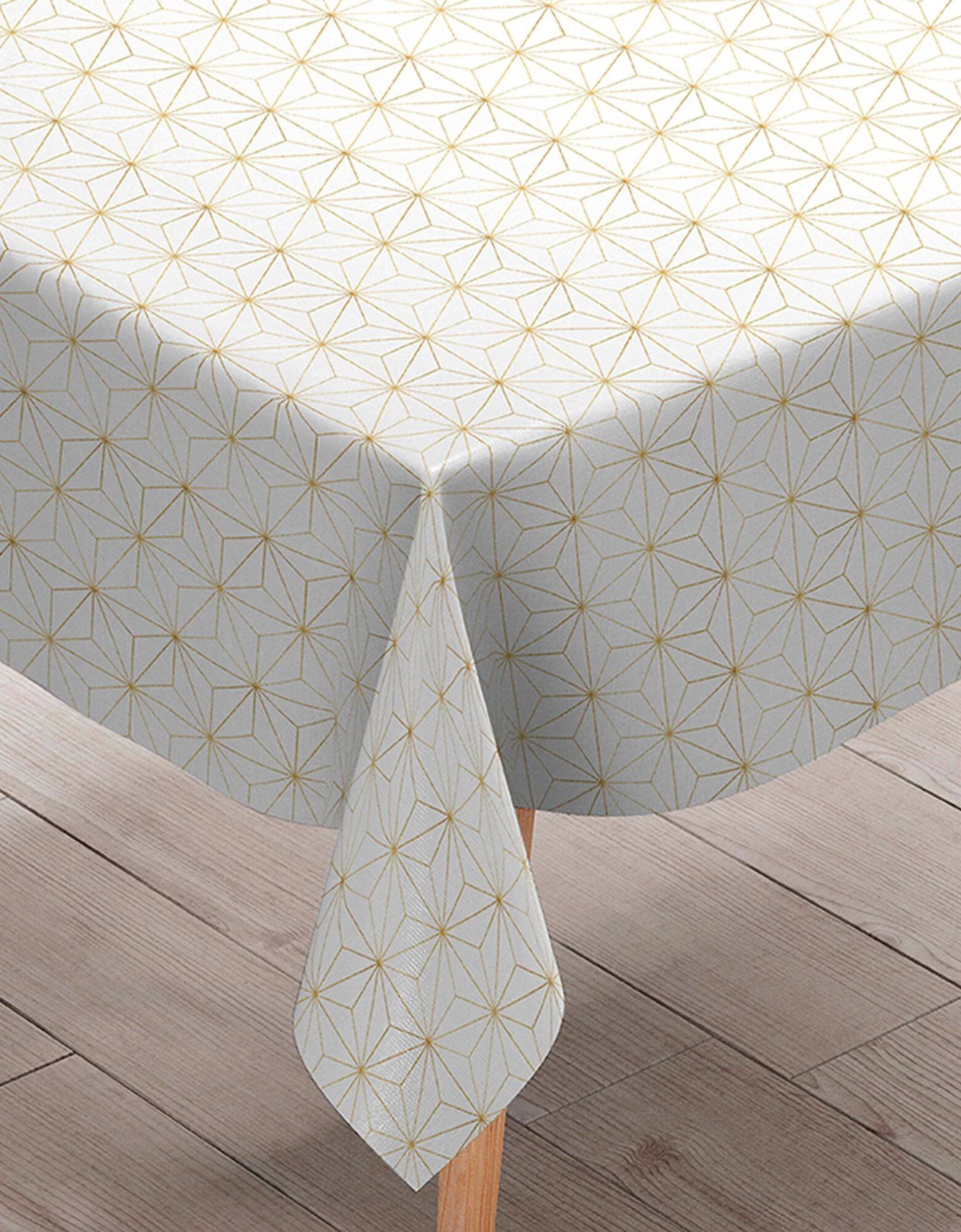 Blancheporte Nappe Motifs Géométriques Métallisés – Image 2