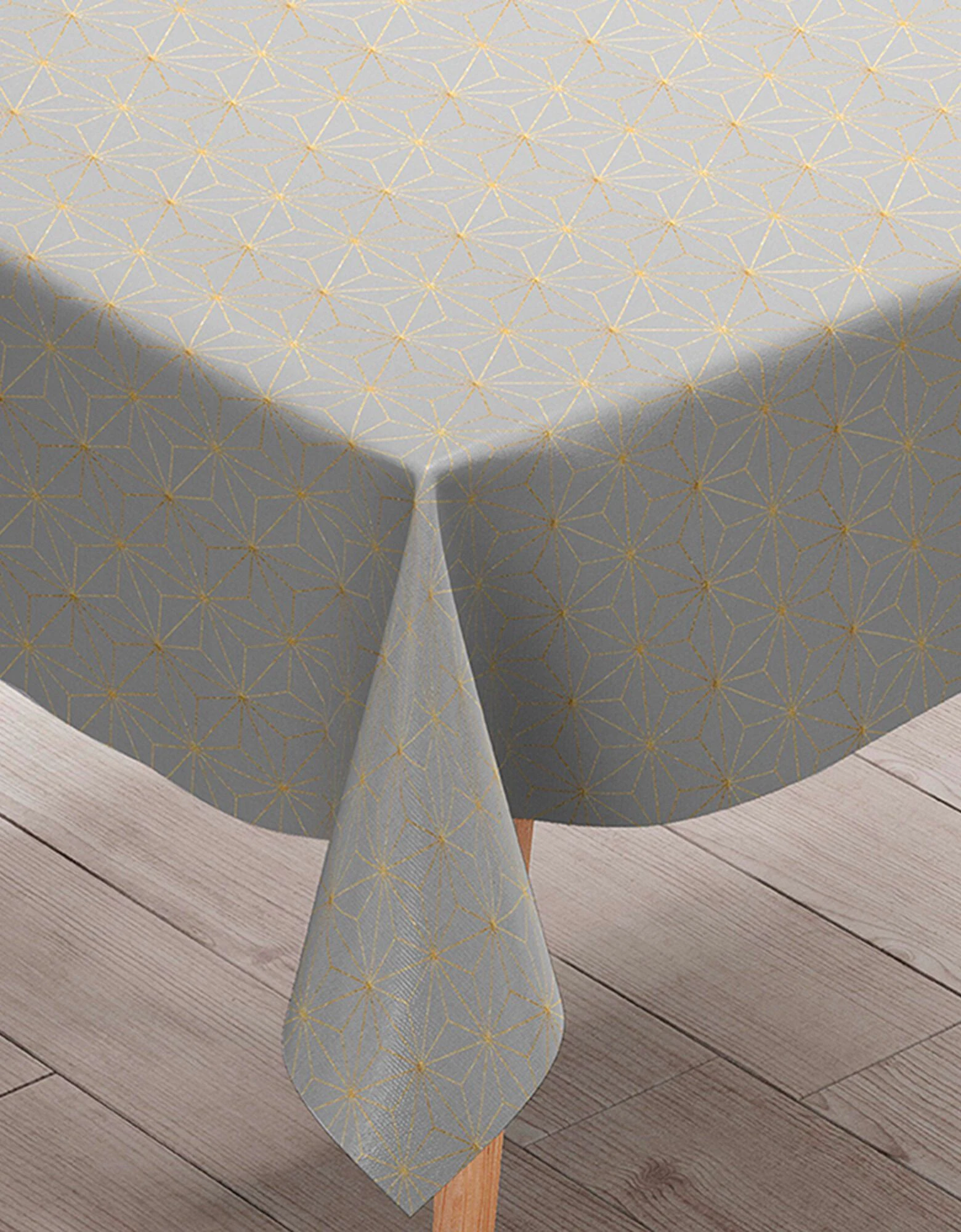 Blancheporte Nappe Motifs Géométriques Métallisés – Image 2