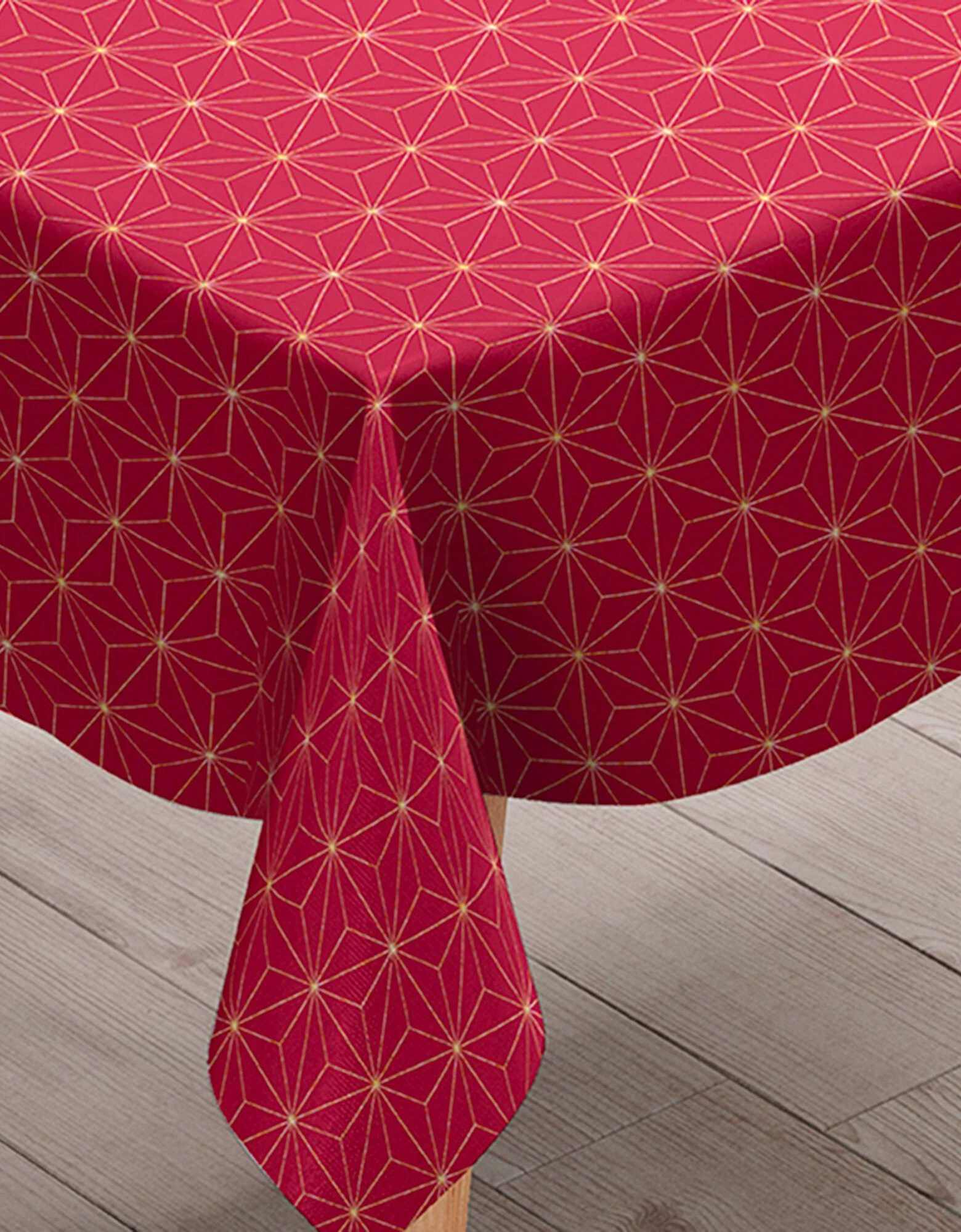 Blancheporte Nappe Motifs Géométriques Métallisés – Image 2