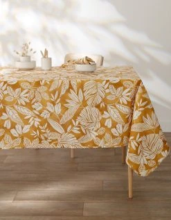 Blancheporte Nappe Anti-taches Imprimé Végétal