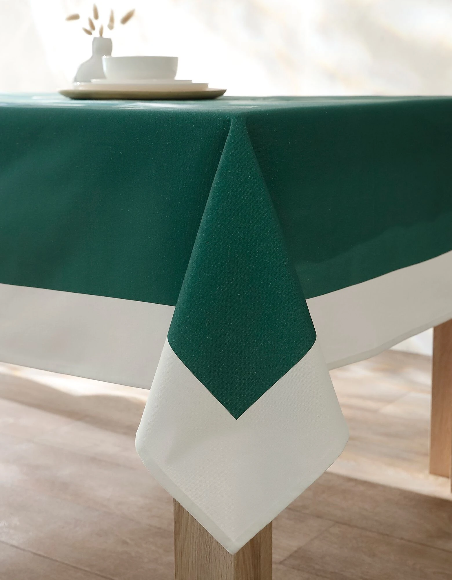 Blancheporte Nappe Fabriquée En France, Motif Placé Herbier - Coton Biologique(1) – Image 5