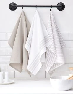 Blancheporte Torchons De Cuisine Assortis - Lot De 3