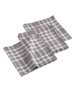 Blancheporte Serviette De Table Carreaux - Lot De 3