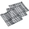 Blancheporte Serviette De Table Carreaux - Lot De 3