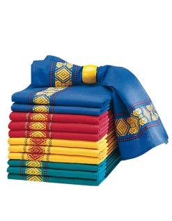 Blancheporte Serviette De Table Carreaux Landes - Lots