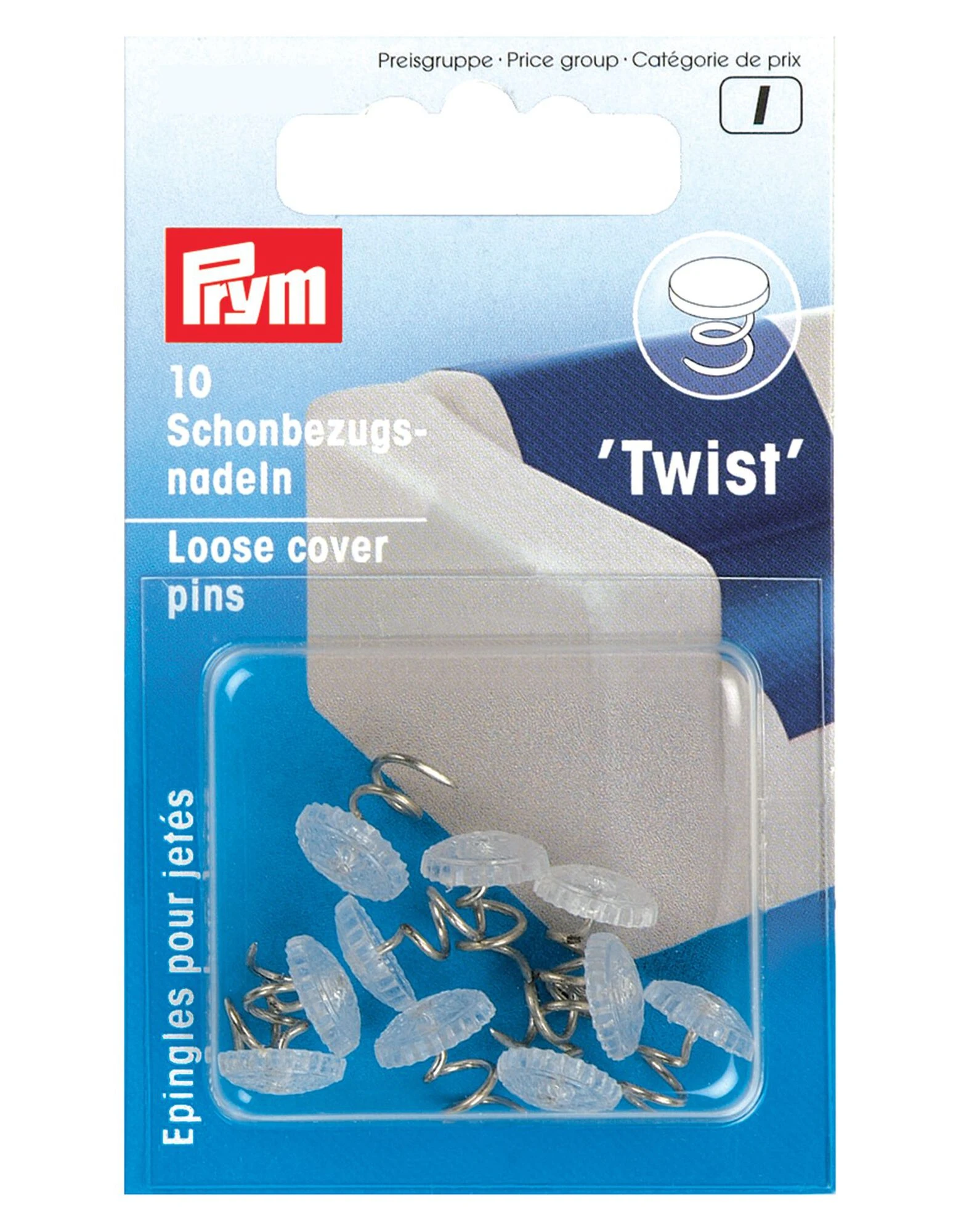 Blancheporte Épingles De Maintien Boutonnées Pour Jetés De Canapés - Lot De 10