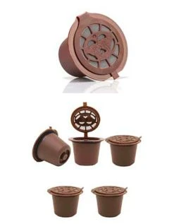 Blancheporte Capsule à Café Rechargeable - Lot De 5