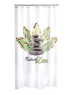Blancheporte Rideau De Douche Imprimé Zen Forest