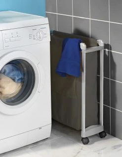 Blancheporte Panier à Linge Sur Roulettes