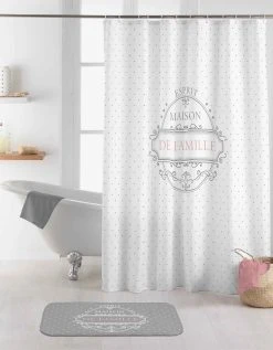 Blancheporte Rideau De Douche Imprimé Maison De Famille