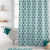 Blancheporte Rideau De Douche Imprimé Blueart -Blancheporte Shop 242073 C01 zoomx