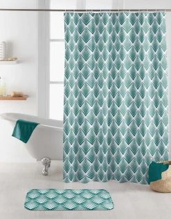 Blancheporte Rideau De Douche Imprimé Blueart