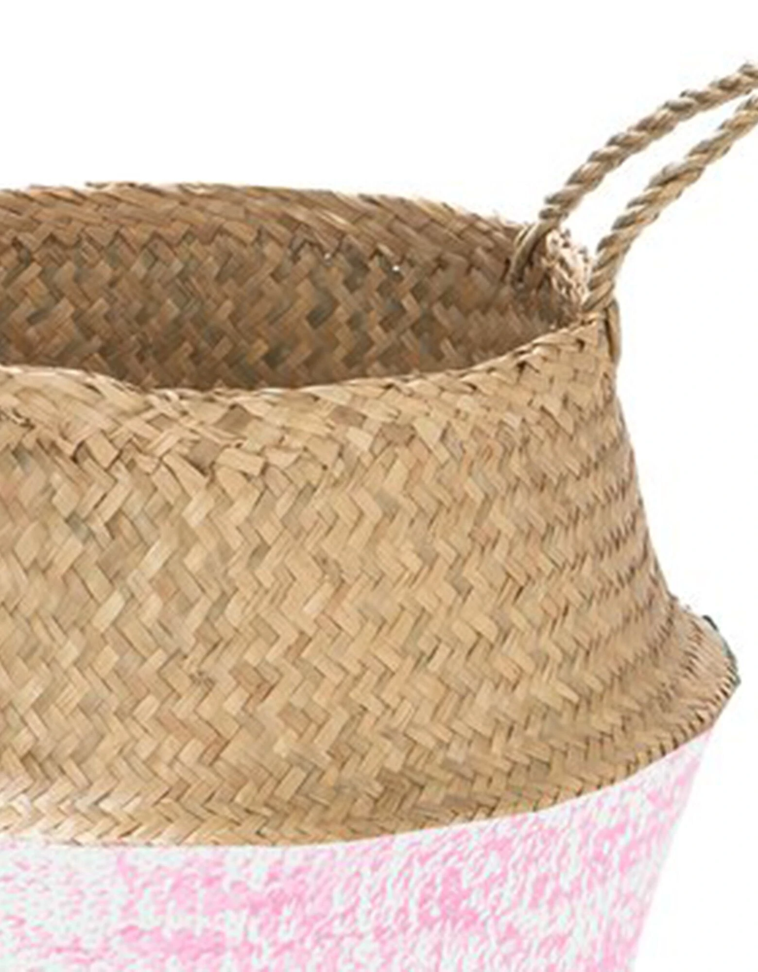 Blancheporte Panier De Rangement En Raphia Et Sequins – Image 2