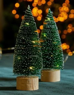 Blancheporte Lot De 2 Sapins Lumineux à Leds Vert