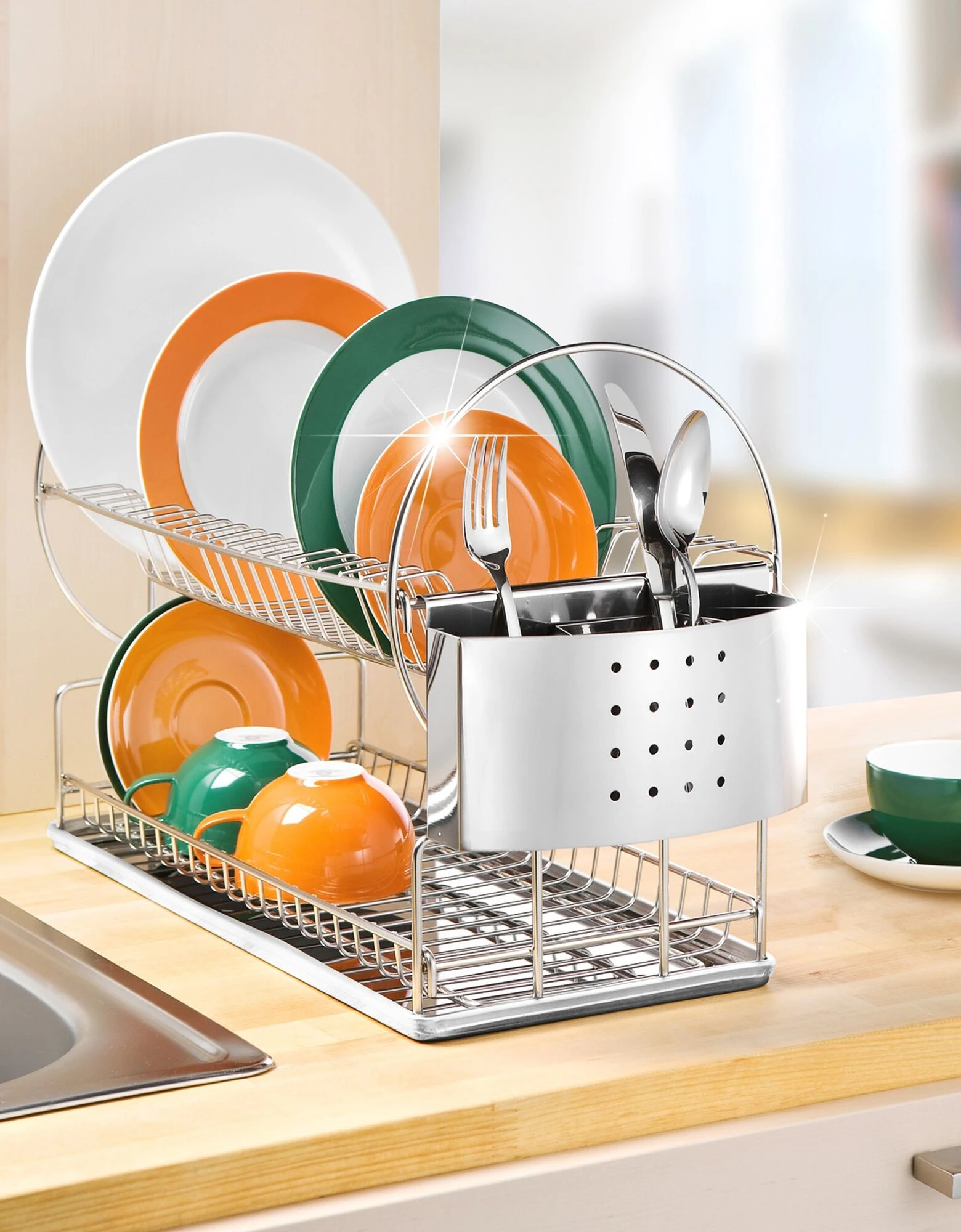 Blancheporte Egouttoir Vaisselle 2 Niveaux