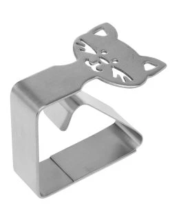 Blancheporte Pince Nappe Forme Chat - Lot De 4