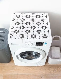 Blancheporte Tapis Protection électroménager Motif Carreaux De Ciment