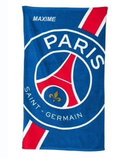 Drap De Bain "PSG Cropped"® Personnalisable