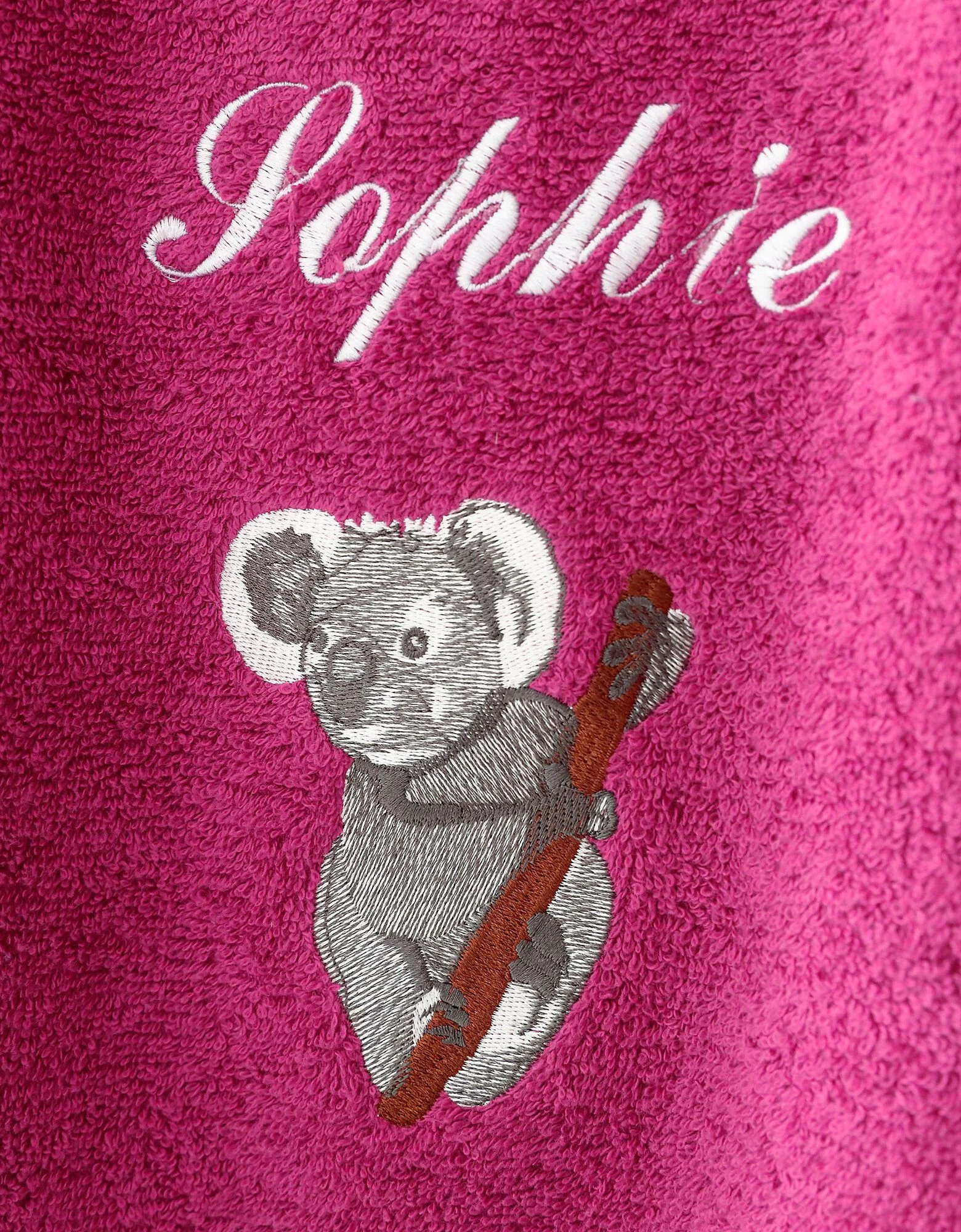 Colombine Éponge Brodée Koala Personnalisé - 420 G/m² – Image 4