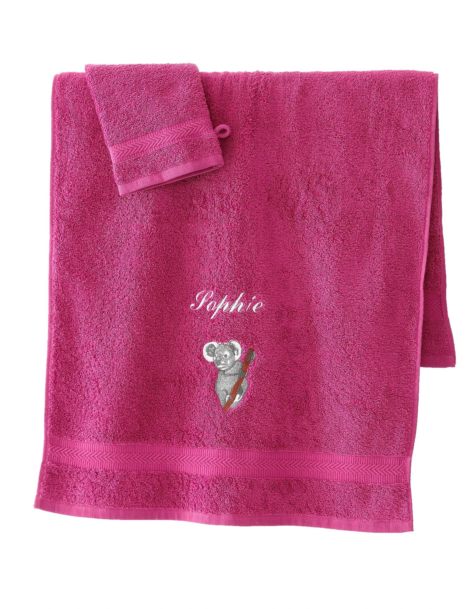 Colombine Éponge Brodée Koala Personnalisé - 420 G/m² – Image 2