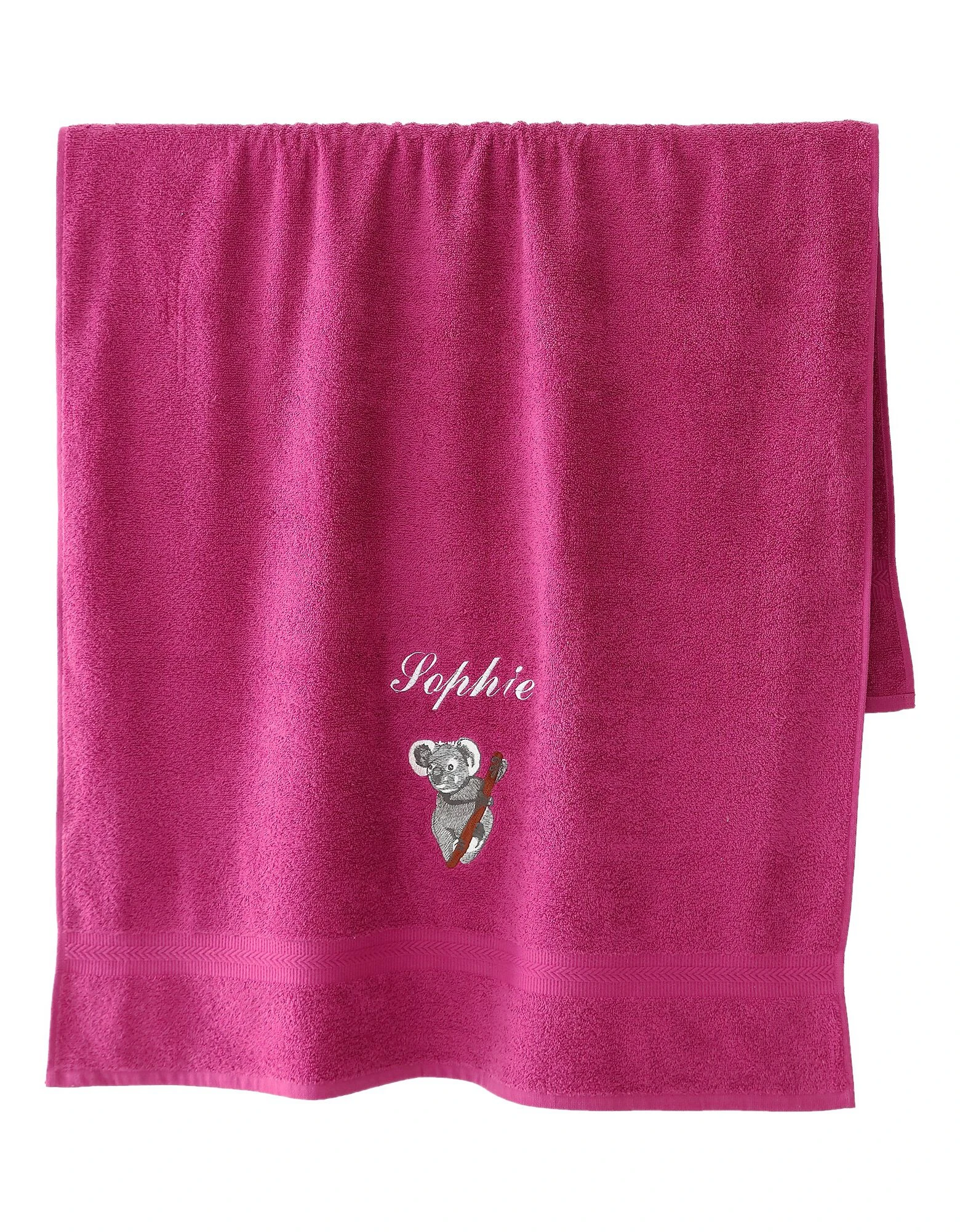 Colombine Éponge Brodée Koala Personnalisé - 420 G/m² – Image 3