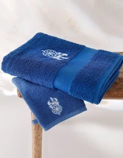 Colombine Éponge Coton Broderie Attrape Rêves - 420g/m²