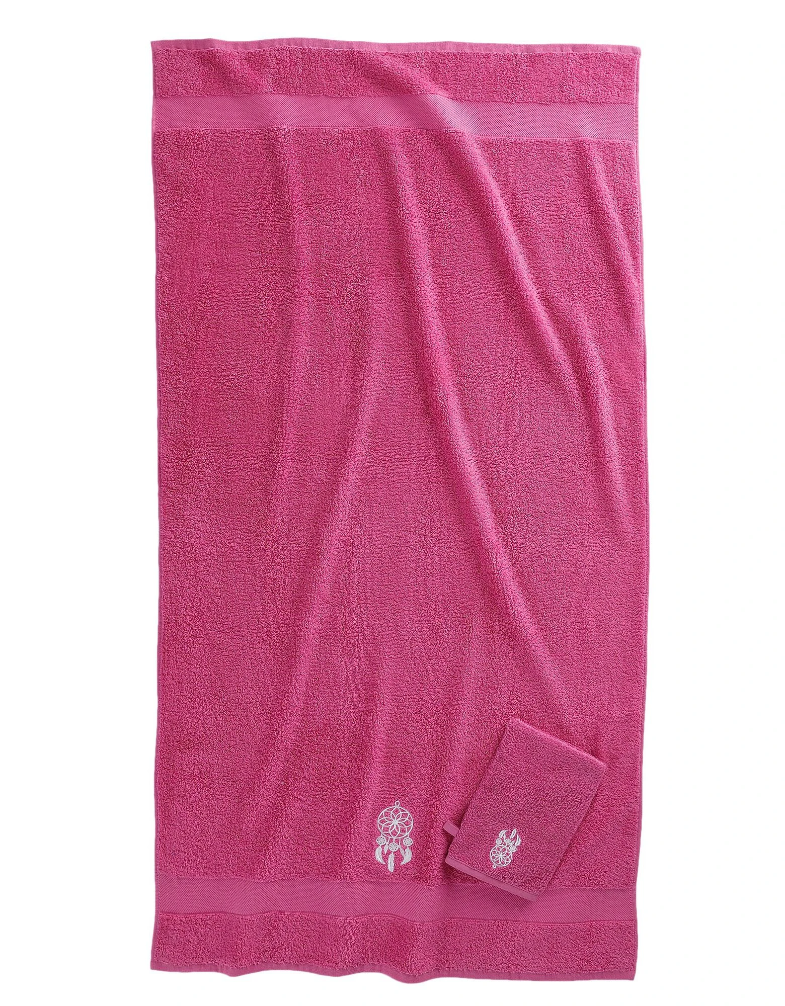 Colombine Éponge Coton Broderie Attrape Rêves - 420g/m² – Image 2