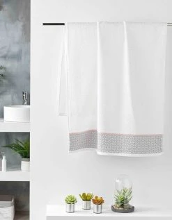 Blancheporte Éponge Coton Liteau Imprimé Mosaïque - 450g/m²