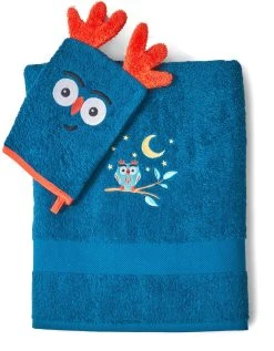 Colombine Des Petits Collection éponge Enfant Brodée Chouki - 380g/m2