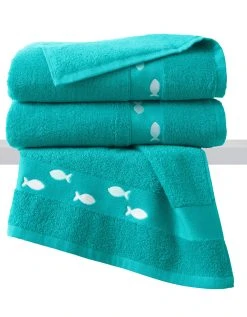 Colombine Éponges Brodées Poissons - Lots