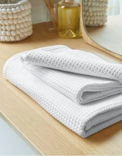 Blancheporte Serviette De Bain Nid D'abeille 320 G/m2