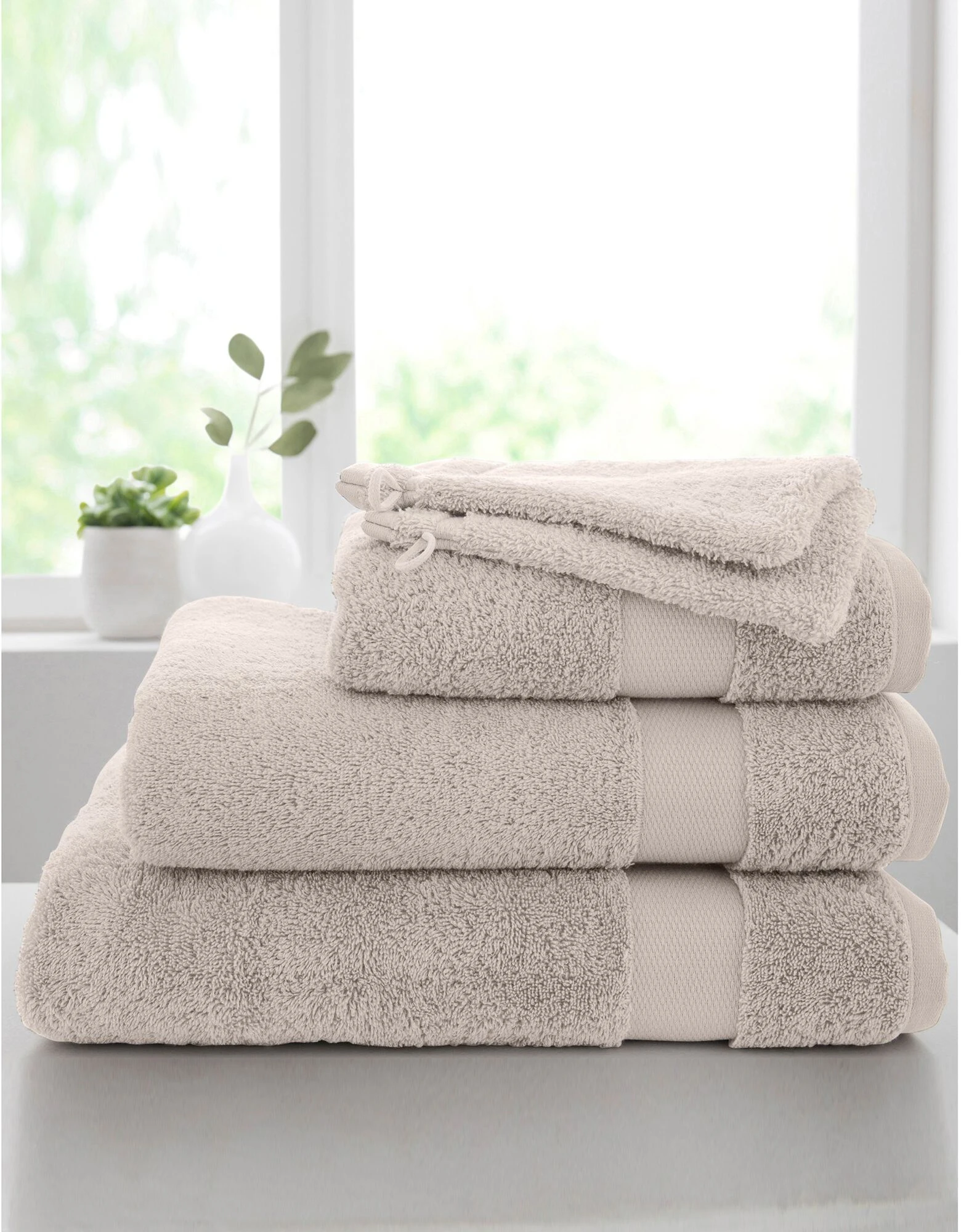 Colombine Éponge Unie Coton Modal 500 G/m²