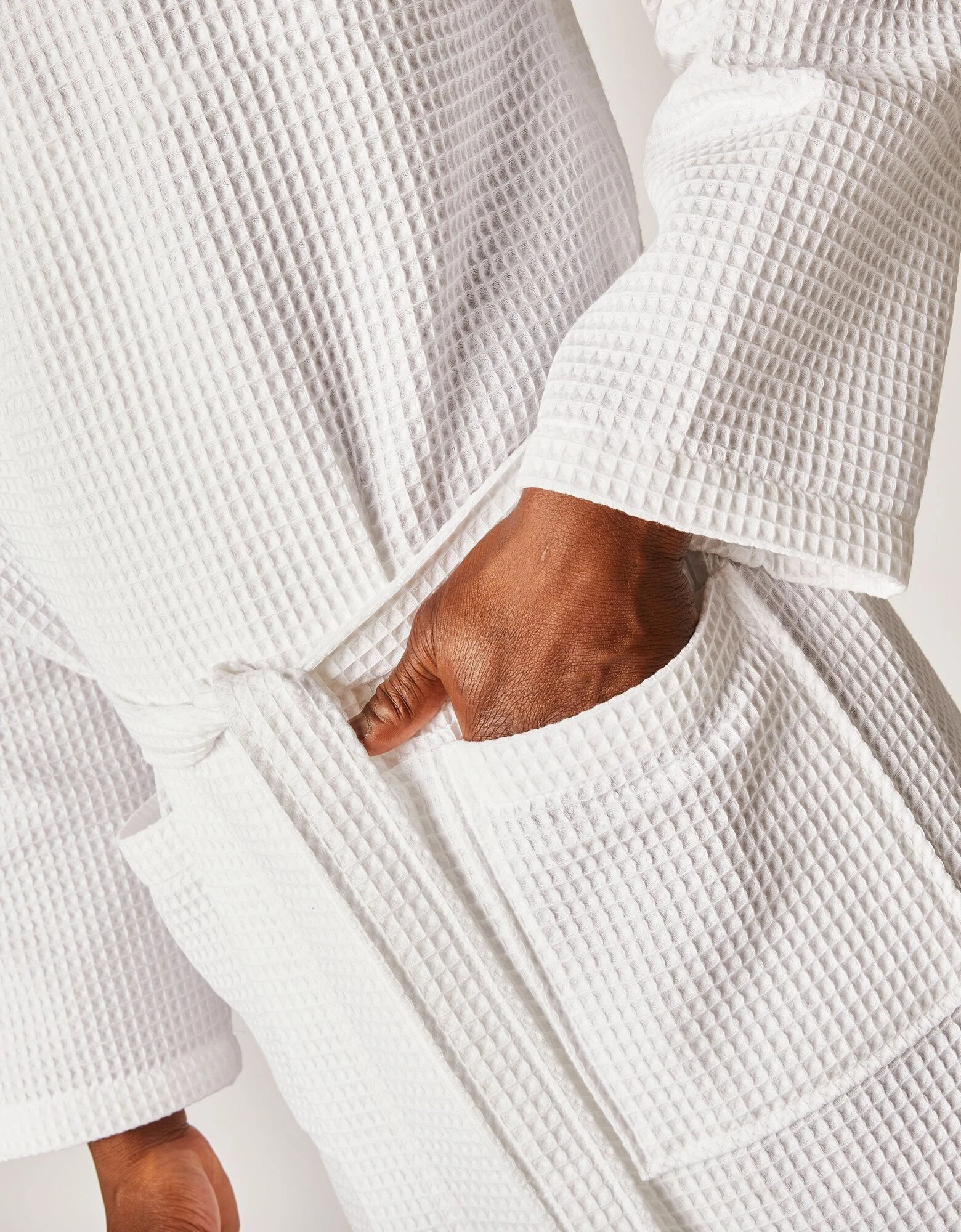 Blancheporte Peignoir De Bain Mixte Adulte Nid D'abeille 230 G/m2 – Image 4