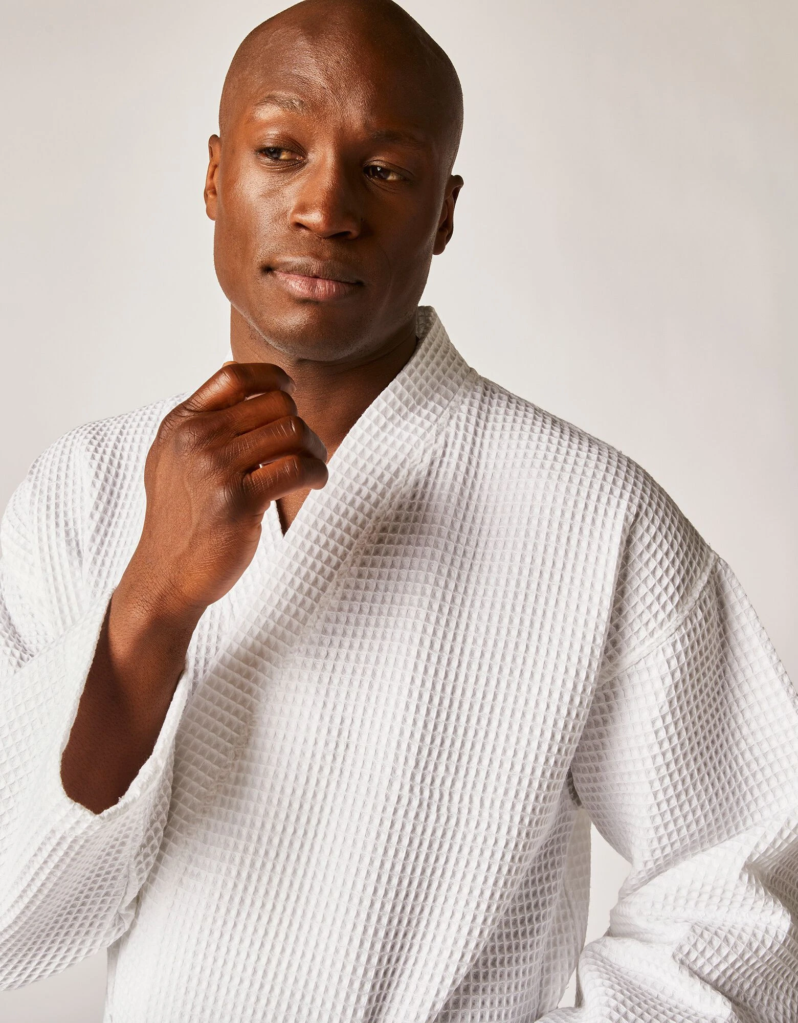 Blancheporte Peignoir De Bain Mixte Adulte Nid D'abeille 230 G/m2 – Image 5