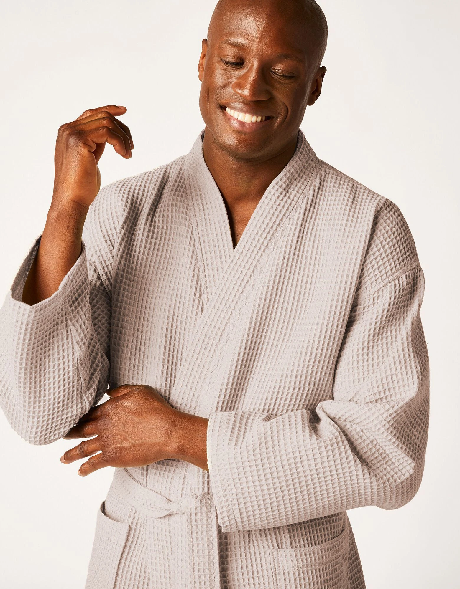 Blancheporte Peignoir De Bain Mixte Adulte Nid D'abeille 230 G/m2 – Image 5