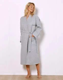 Blancheporte Peignoir De Bain Nid D'abeille 230 G/m2 Personnalisable