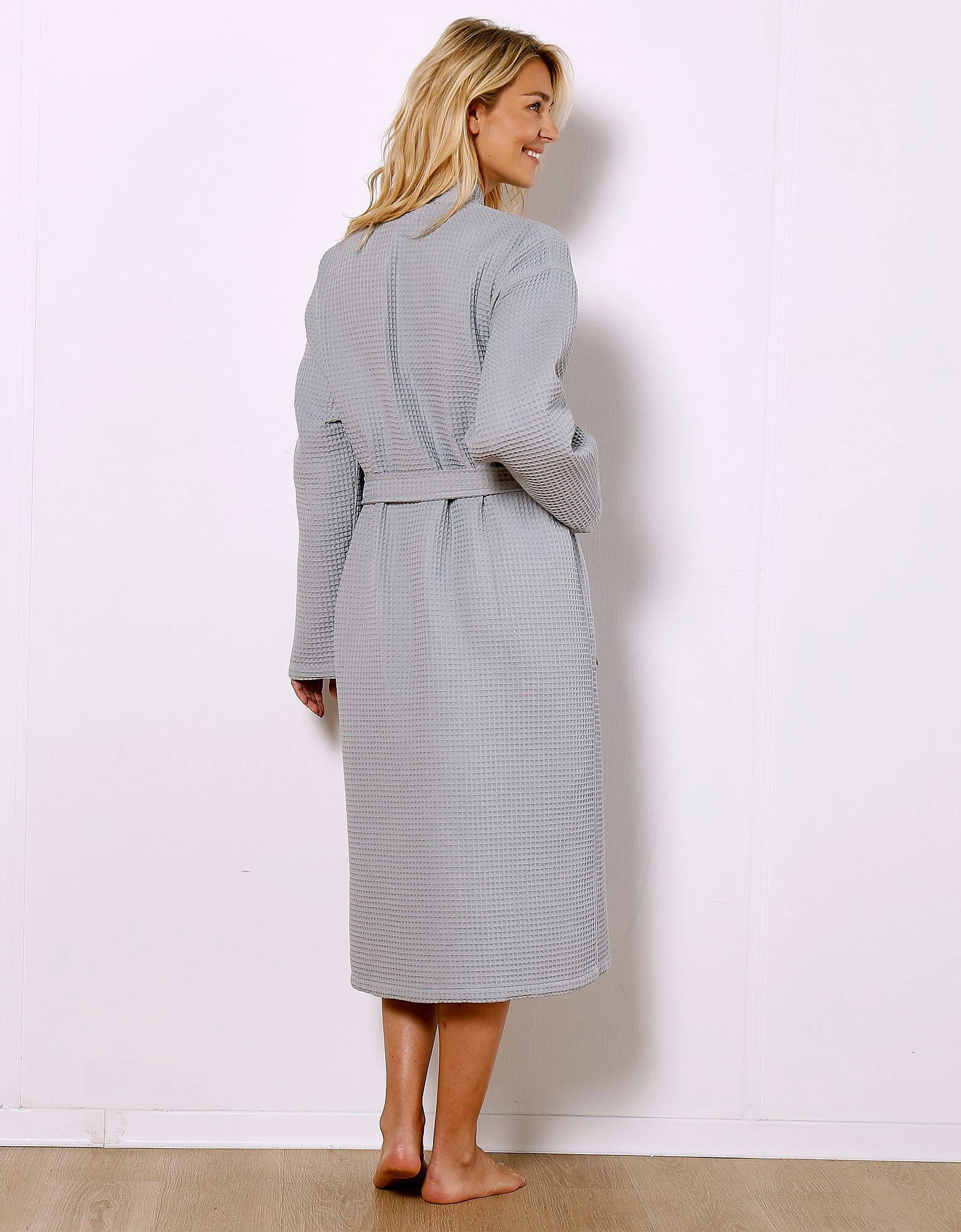 Blancheporte Peignoir De Bain Nid D'abeille 230 G/m2 Personnalisable – Image 7