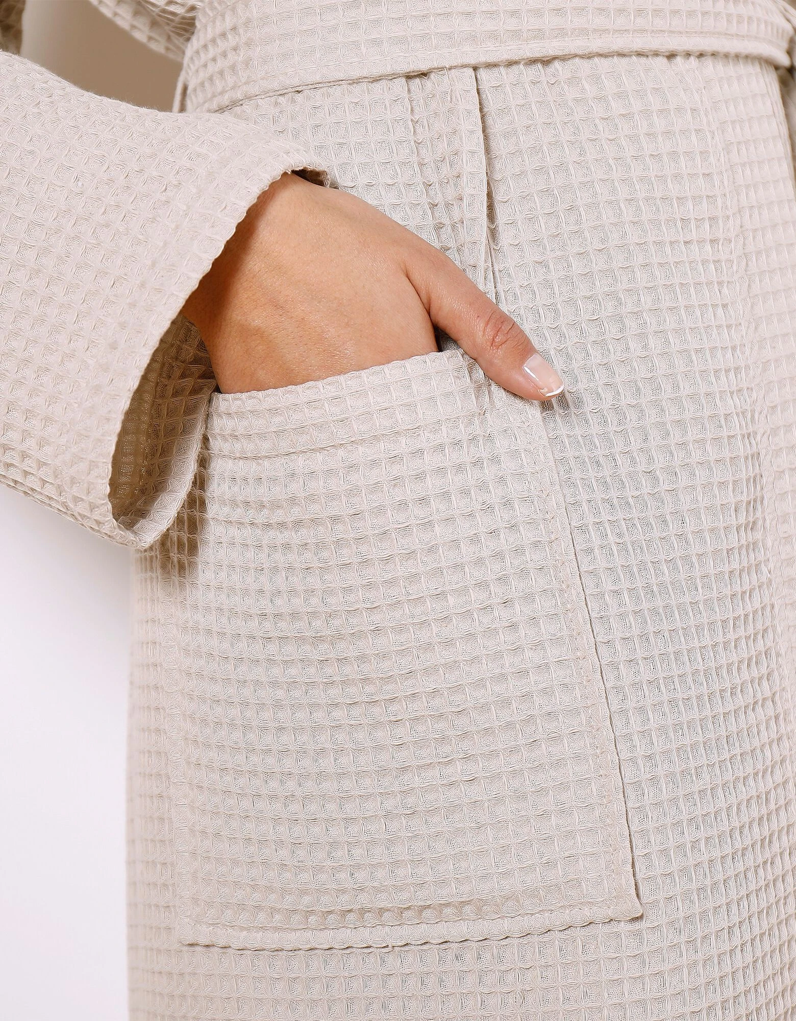 Blancheporte Peignoir De Bain Nid D'abeille 230 G/m2 Personnalisable – Image 8