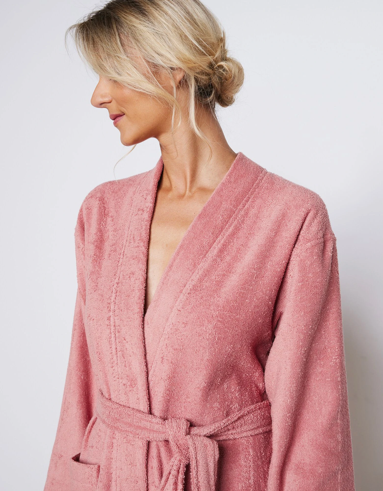 Blancheporte Peignoir Mixte Adute éponge Bouclette 1er Prix – Image 2