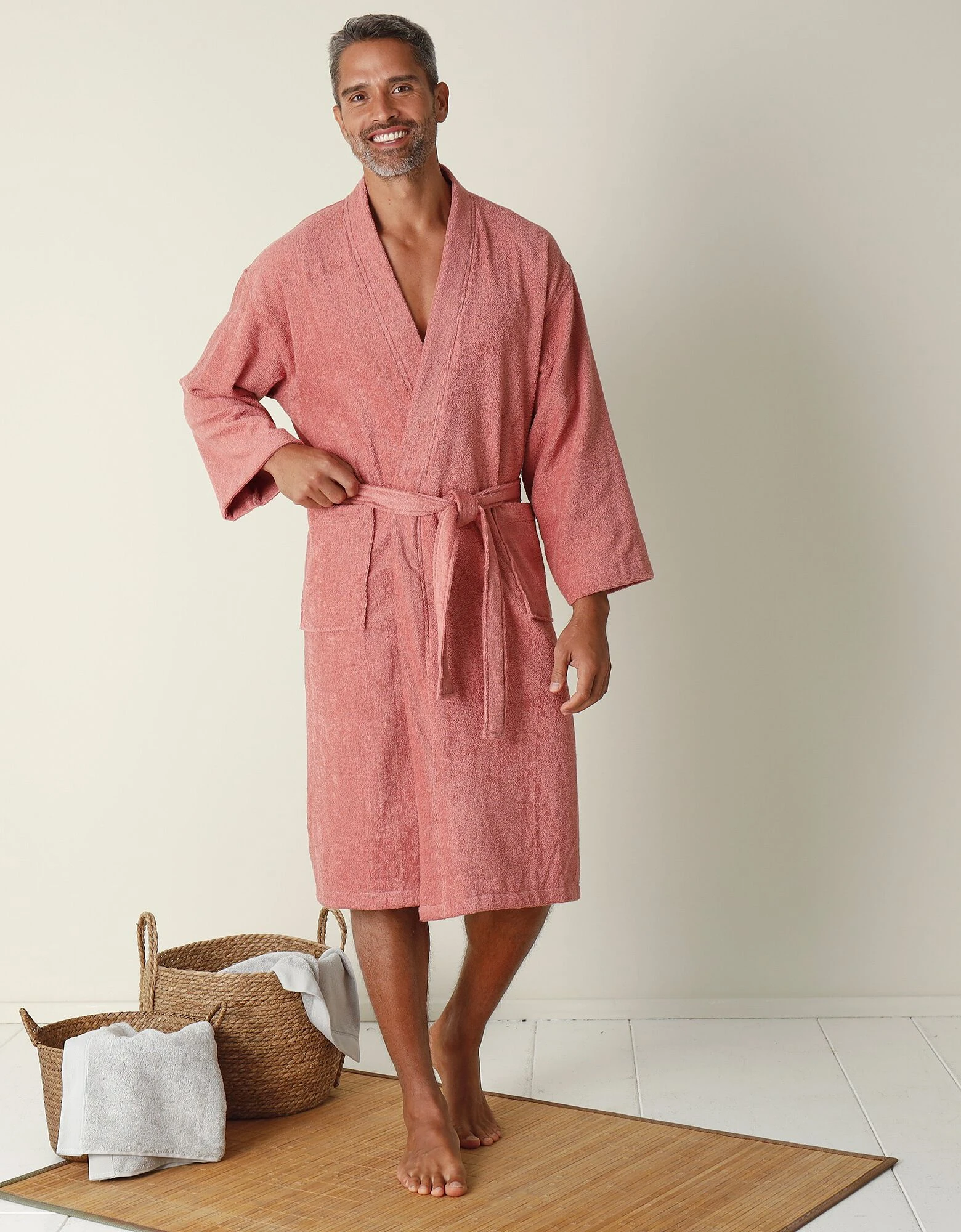 Blancheporte Peignoir Mixte Adute éponge Bouclette 1er Prix – Image 3