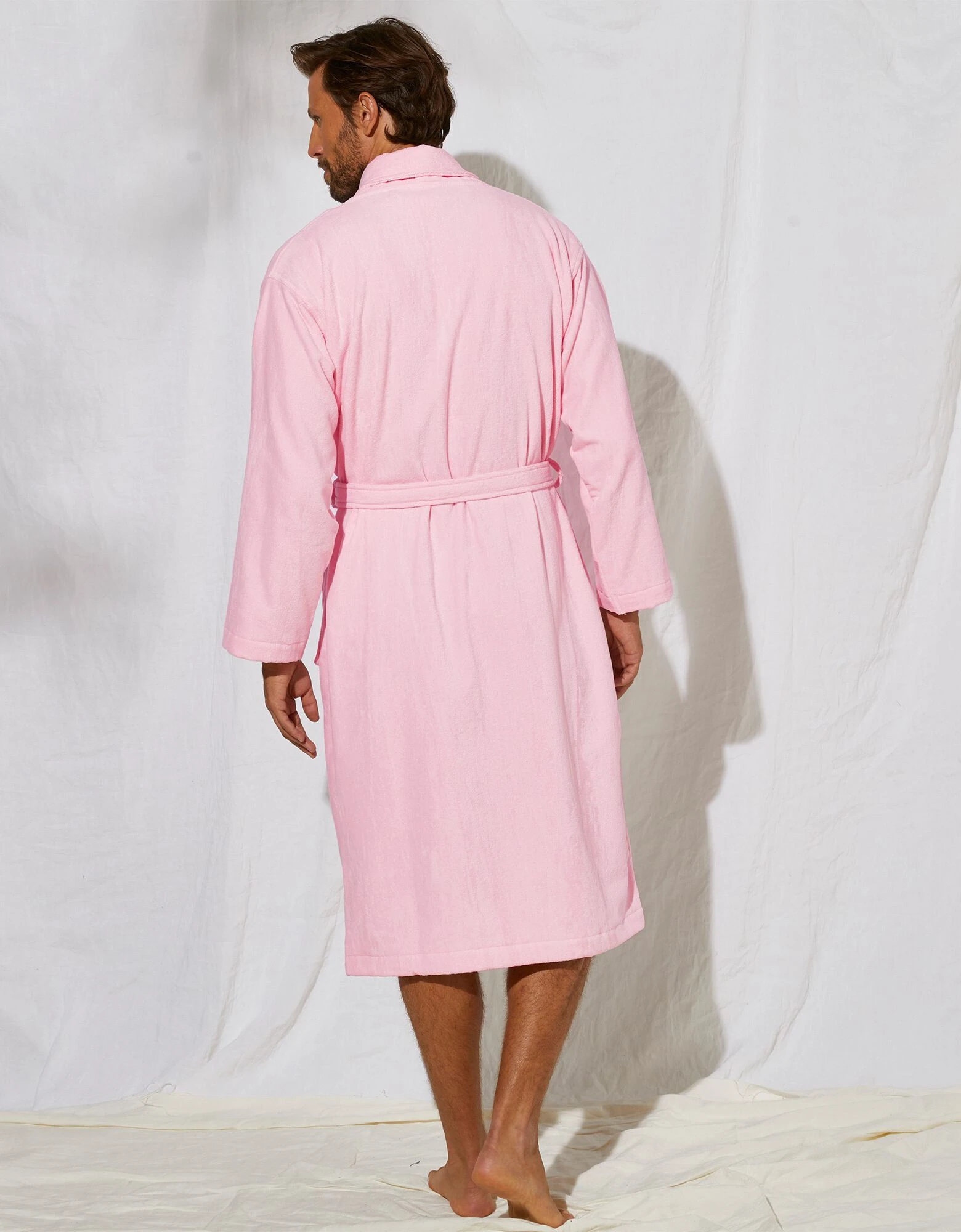 Colombine Peignoir Mixte Adulte éponge Velours Col Châle – Image 7